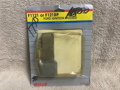 NOS WELLS F121BP IGNITION CONTROL MODULE FORD ESCORT 1983-87 TAURUS 1986-87