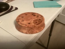 Custom Made  Cherry Burl pot Turkey Call with Strikers