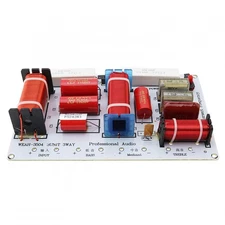 350W 3 Way 3 Speaker Unit HiFi Home Speakers Audio Frequency Divider Crossover