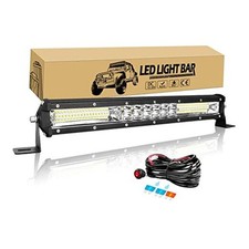 15 Inch 144W LED Light Bar 12V 24V Slim Off Road Driving Lights IP67