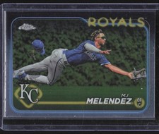 2024 Topps Chrome MJ Melendez Kansas City Royals #7