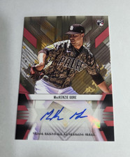 2022 Topps UK Edition MacKenzie Gore Padres Rookie Autograph Insert /5