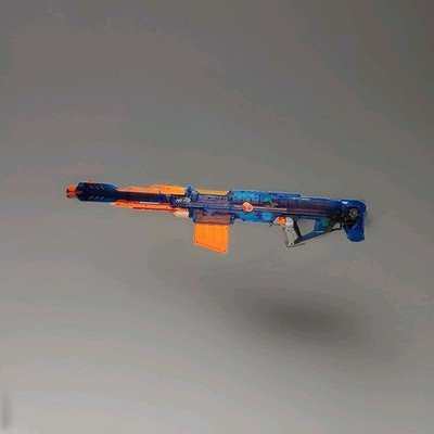 NERF N-Strike Elite Centurion Blaster Mega Series Blue Sonic Ice