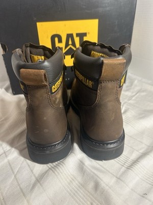 CAT Second Shift Work Boot for Men, Size US 5.5 - Dark Brown  display picture 1
