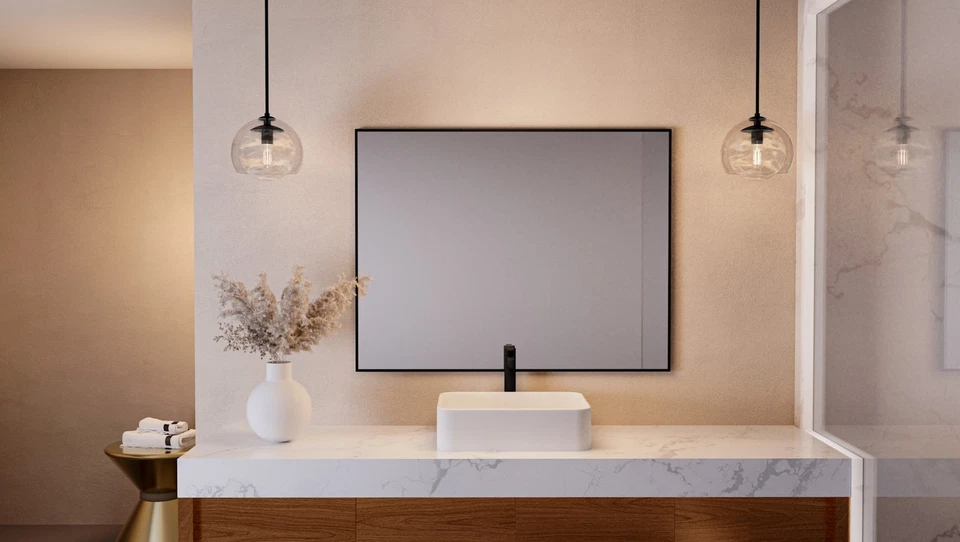 Mini colgante Quoizel QPP6774 Eslinger 10" W - níquel Foto 3 de 4