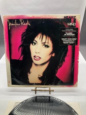 Jennifer Rush Heart Over Mind Vintage Vinyl LP 1987 Epic Record FE-40825