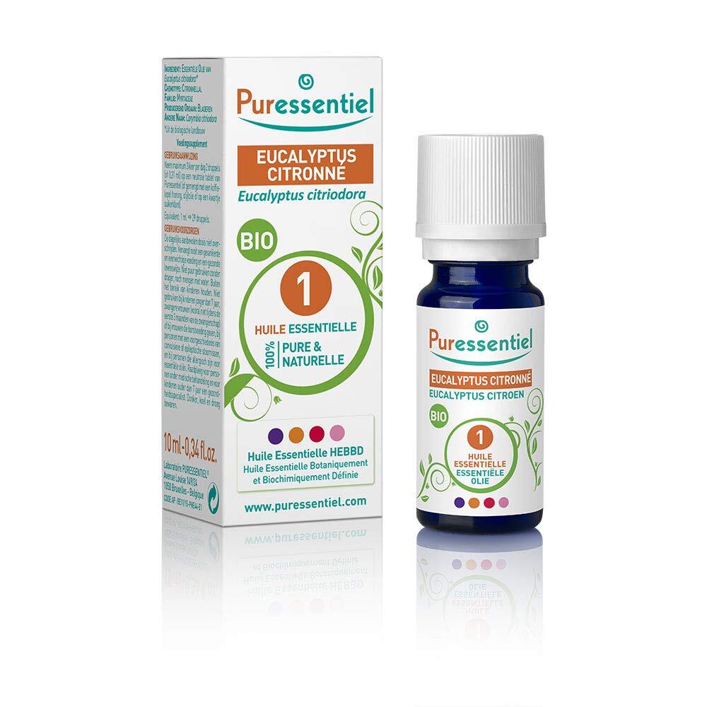 - Huile Essentielle Eucalyptus Citronné - Bio - 100 Pourcent Pure Et Naturell...
