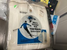 Vintage Thermal Underwear Pants Medallion X-Large 42-44 Mens Long Johns