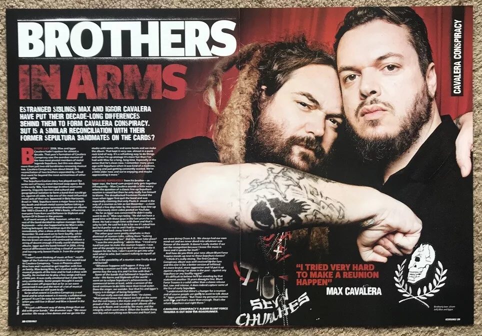 Poster Cavalera conspiracy – brothers