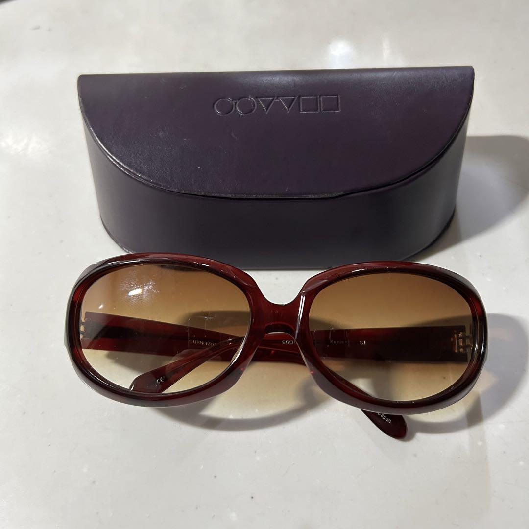 Oliver Peoples Sunglasses Kamie Si 60-18-125 Wine Red Oliver Peoples Sunglasses Kamie Si 60-18-125 Wine Red
