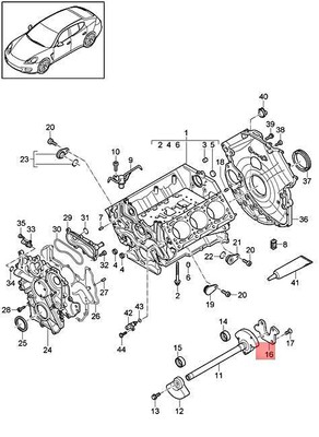Cache De Carter Porsche Cayenne 92A - Pièce D'origine 94810121600 - Neuf Et Authentique