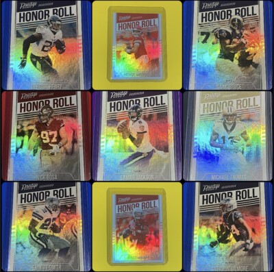 2020 Panini Prestige Football HONOR ROLL HOLO FOIL Cards #1-15 (Pick A Card)  
