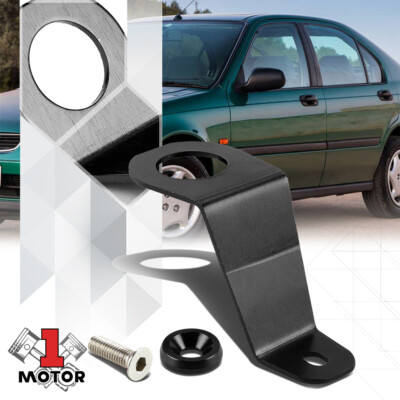 Black Aluminum Radiator Stay Bracket Kit for 92-97 Honda Civic Del Sol EG EH EJ