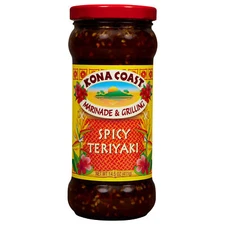 Kona Coast Sauce Teriyaki Spicy 14.5 oz (Pack of 6)