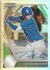 2021 Panini Tyler Whitaker Silver Prizm Auto SP RC