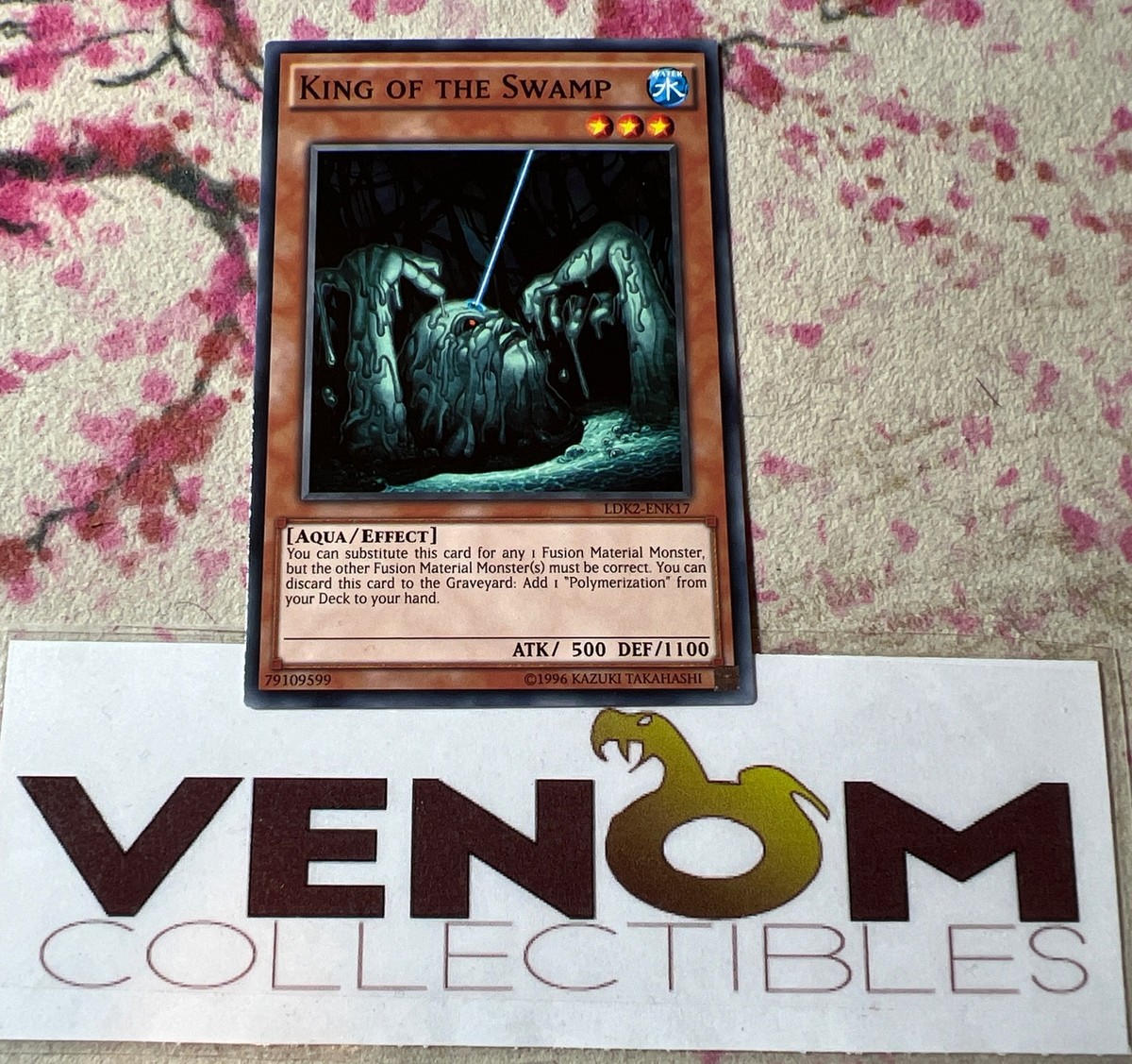Yu-Gi-Oh! TCG Card - King Of The Swamp (LDK2-ENK17 Common, Unlimited) From Legendary Decks II Set