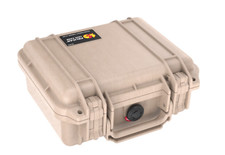 Pelican 1150 Waterproof Protector Case with No Foam Empty , Tan, NIB