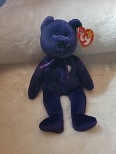 Ty Beanie Baby PRINCESS THE DIANA BEAR from 1997 RARE 1st Edition ERRORS