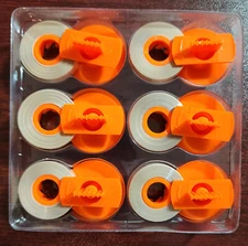 Nakajima OEM Typewriter Correction Tape 6-Pack for AX, AE & WPT Series - NEW