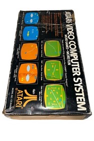 Atari 2600 (CX-2600A) Computer System w/Original Box Matching # Working See PICS