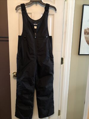 Rawik Snow Bib Youth Large Black Ski Pants
