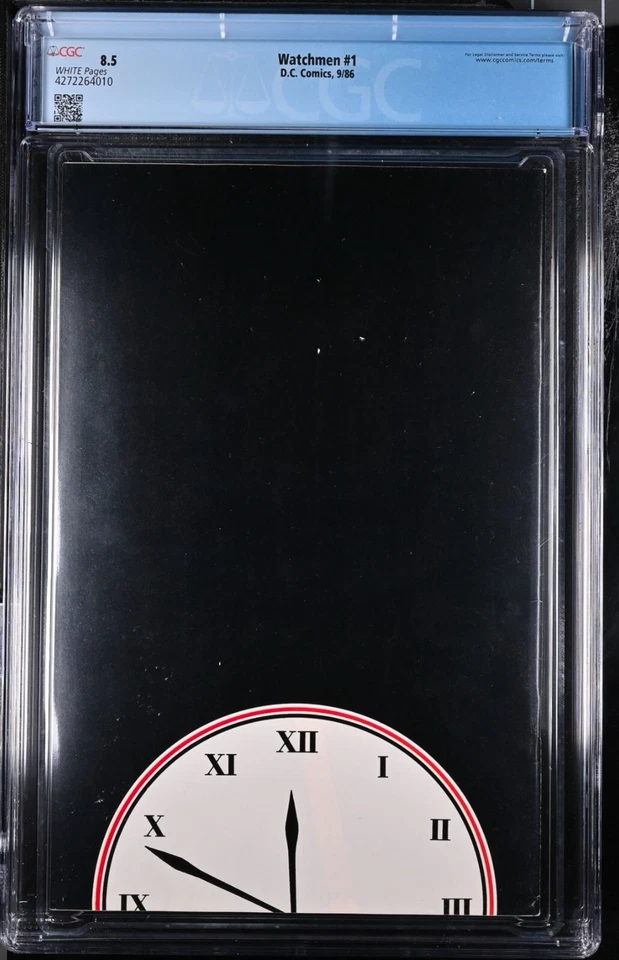 Watchmen #1 DC 1986 CGC 8.5 1st App. Rorschach Ozymandias Dr Manhattan - Image 2 of 2