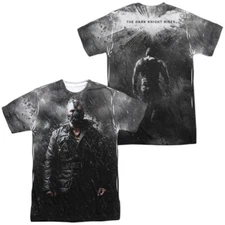 Dark Knight Rises Bane In Rain Unisex Adult Halloween Costume T Shirt, S-3XL