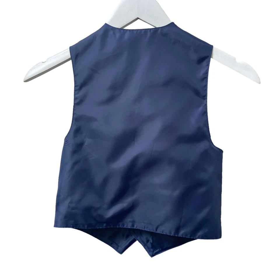 Chaleco NAUTICA para niños talla 5 mezcla de lino azul Foto 3 de 4