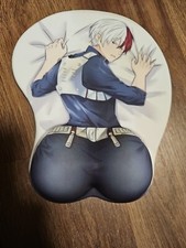 3D AnimeMouse Pad Wrist Support Cartoon Silica Gel Mousepad Wrist Cushion Pad