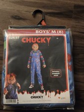 Kids Boys Halloween Costume Child'S Play Chucky Unisex Costume Medium 8
