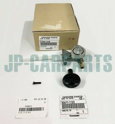 GENUINE KAWASAKI FUEL TAP PETCOCK&KNOB 51023-1318& 92077-1123, NINJA ZX-6R  ZX-9R | eBay