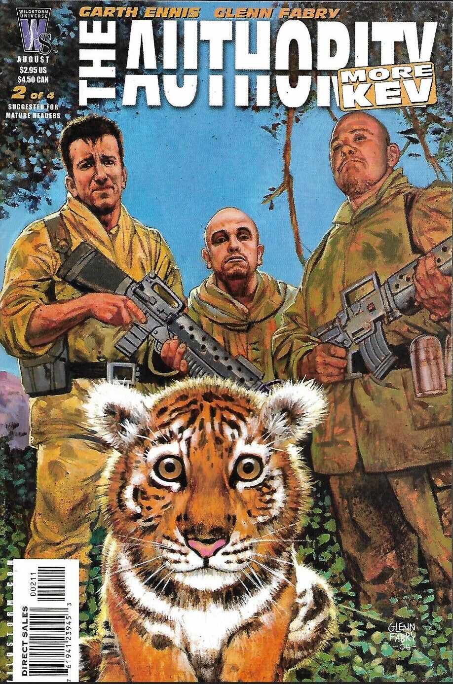 AUTHORITY More Kev #2 (of 4) - Garth Ennis - Back Issue (S)