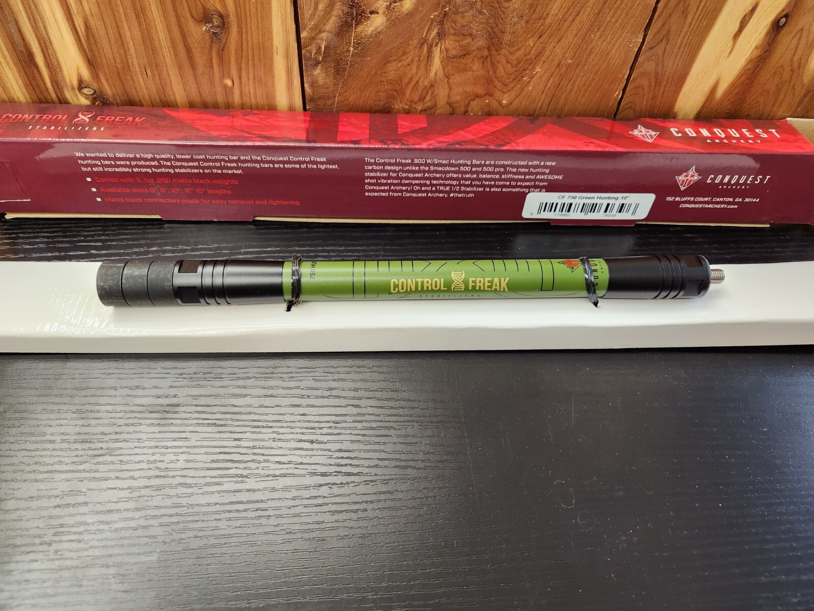 Conquest Archery Control Freak 750 Hunting Stabilizer eBay