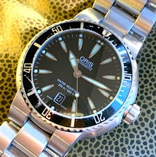 ORIS Aquis Ref. 7533 Automatic 44mmStainless Steel Divers Wristwatch - Serviced