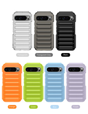 Lightweight 3D Stripe Non-Slip Dustproof Phone Case For Google Pixel 9 Pro XL 8A
