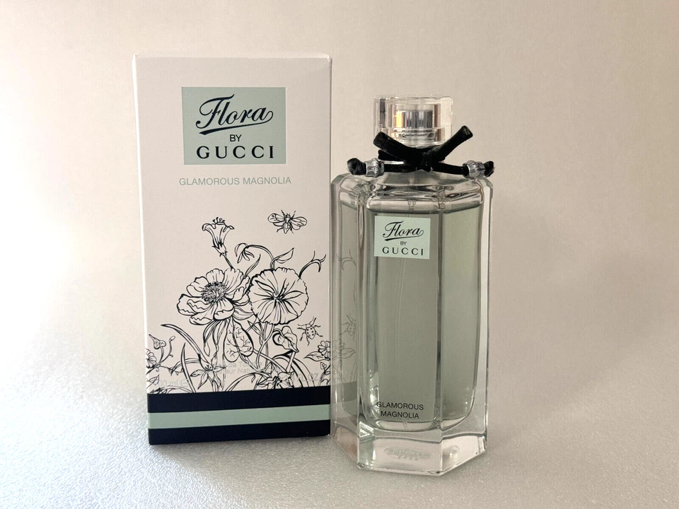 Gucci Flora Glamorous Magnolia 3.3 OZ Eau De Toilette Spray Foto 2 de 4