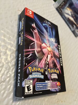 Pokemon Brilliant Diamond & Pokemon Shining Pearl Double Pack Nintendo Switch