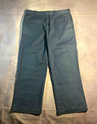 Dickies 874 Navy Twill Work Trousers Regular Fit Straight Leg 32x32