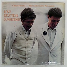 CARLOS SANTANA LOVE DEVOTION SURRENDER CBS/SONY SOPL200 Japan VINYL LP