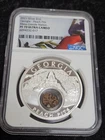 2021 Mesa Grande Nation Georgia Peach Pits-NGC PF70 UCAM 1oz  Silver $10 Proof