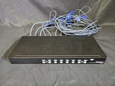 StarTech.com  (SV831DUSBU) 8-Ports External KVM switch USB cascadable w/ Cables
