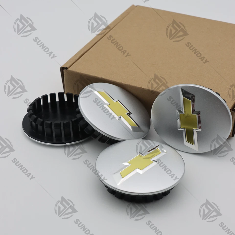 Center Caps Hubcaps For Cruze Equinox Impala Malibu Trax Volt Set Wheel 58MM - Изображение 3 из 3