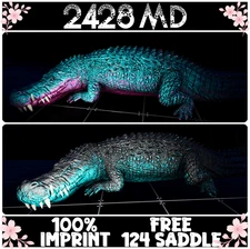 2428 FINAL MAX MELEE Deinosuchus Ark🌸 Survival Ascended ASA PVE (Deinos)