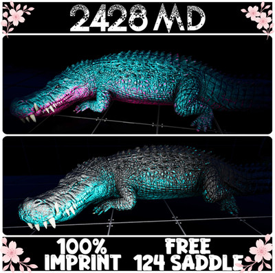 2428 FINAL MAX MELEE Deinosuchus Ark  Survival Ascended ASA PVE (Deinos)