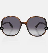 BRAND NEW CHRISTIAN DIOR DDoll S1U Gradient Smoke Oversized Women Sunglasses