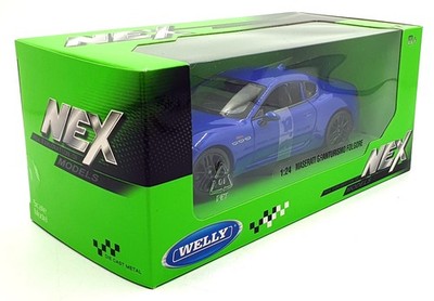 Welly NEX 1/24 Scale Diecast 24125W-M.BU - Maserati Granturismo