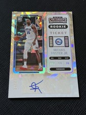 2022 Panini Contenders Cracked Ice Rookie Ticket Auto # /25 Michael Foster Jr