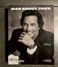 Man About Town Magazine Autumn/Winter 2025 Matthew McConaughey