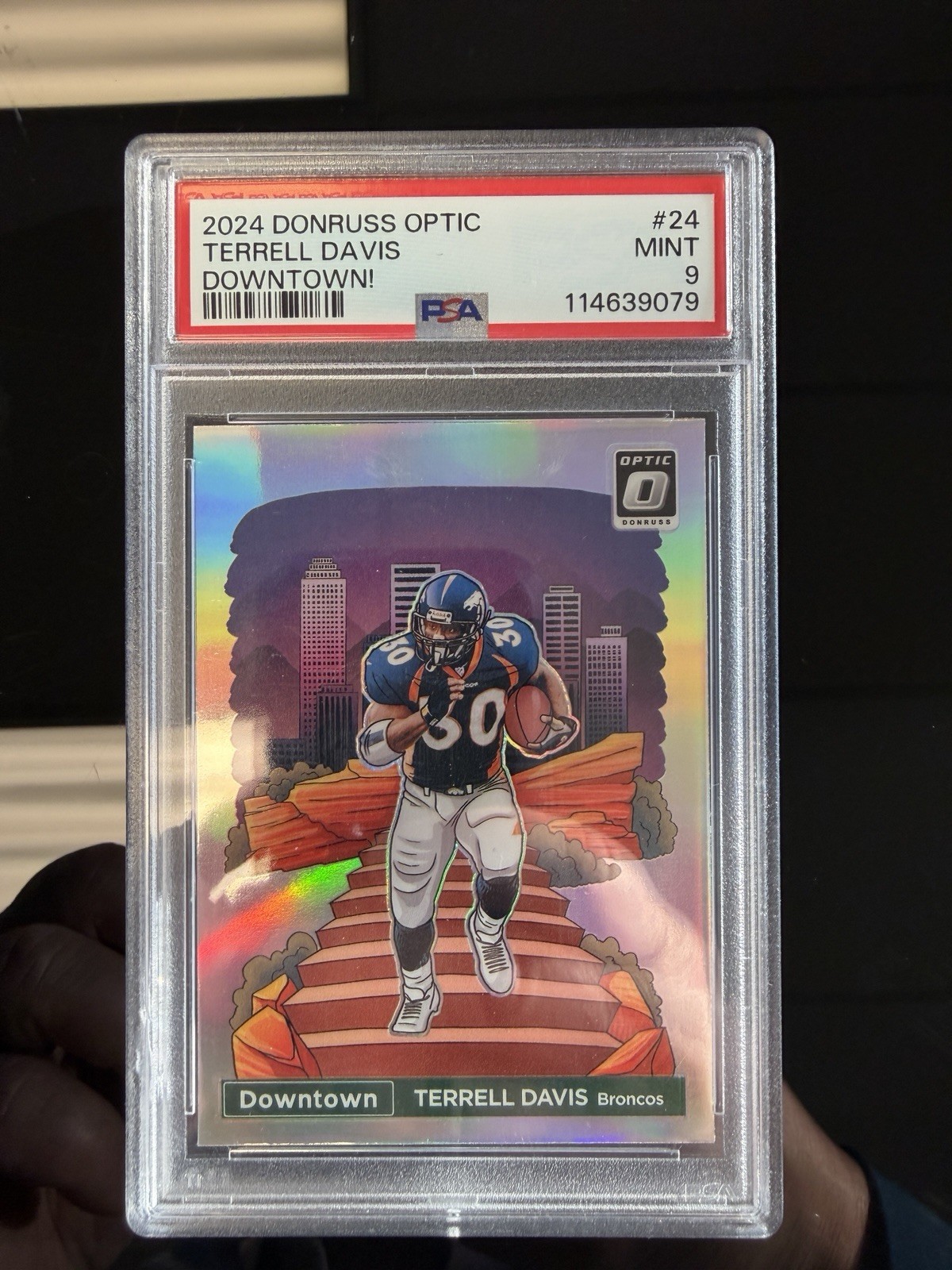 2024 Panini Donruss Optic - Downtown! Terrell Davis #24