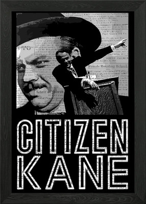 Citizen Kane gerahmtes Wandbild Poster Leinwanddruck Bild